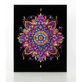 Diamond Painting Neon Mandala