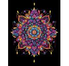 Diamond Painting Neon Mandala
