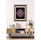Diamond Painting Neon Mandala