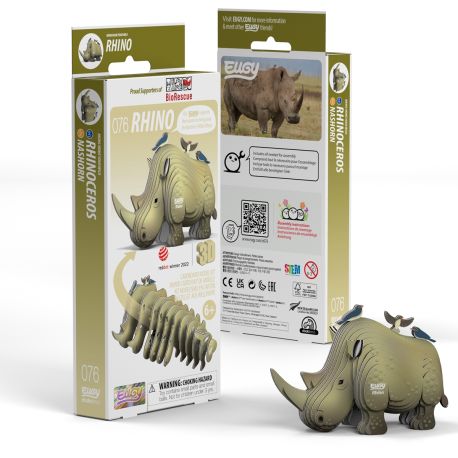 3D Bastelset Nashorn