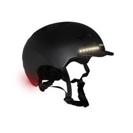 Skaterhelm LED, Gr. M, schwar