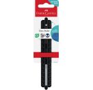 Lineal 15 cm Dots schwarz bru