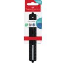 Lineal 15 cm Dots schwarz bru