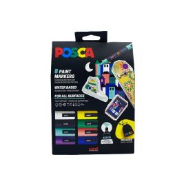 Marker UNI POSCA PC-5M 8er Ak