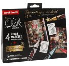 Marker UNI CHALK MARKER 4x xm