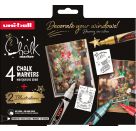 Marker UNI CHALK MARKER 4x xm
