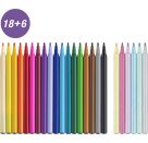Filzstift Einhorn 18+6 +Stick