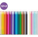 Filzstift Einhorn 18+6 +Stick