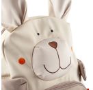 Pfötchen-Rucksack Hase grün
