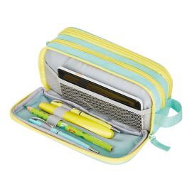 Doppelfaulenzer uni mint/gelb