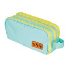 Doppelfaulenzer uni mint/gelb