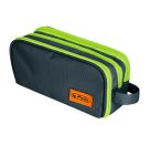 Doppelfaulenzer uni mint/gelb