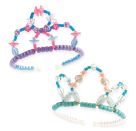 Schmuck basteln: Tiaras Blau