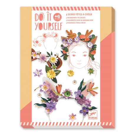 DIY: Haarreif Flower Friends