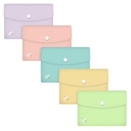 A6 Brieftasche pastell, blick