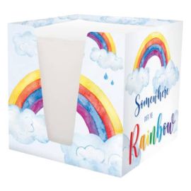 Notizklotz rainbow