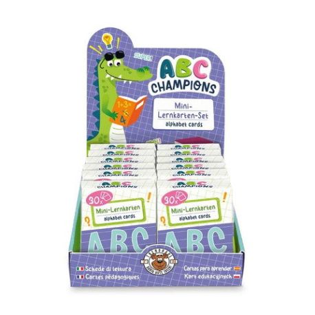 ABC-5 LERNKARTEN-SET BUCHSTAB