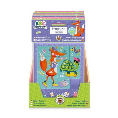 ABC-5 SCHIEBEPUZZLE 16-TEILIG