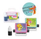ABC-5 RECHEN-ROLLSTEMPEL-SET