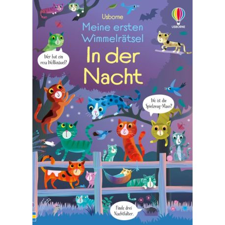 Wimmelrätsel In der Nacht