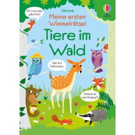 Wimmelrätsel Tiere im Wald