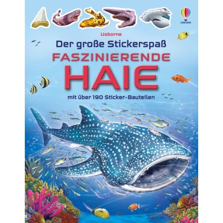 Stickerspaß Faszinierende Hai