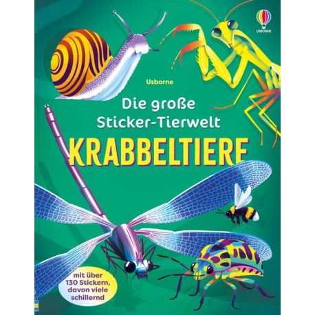 Sticker-Tierwelt: Krabbeltier