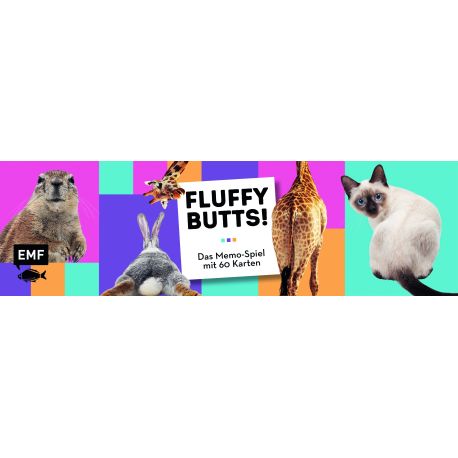 Memo Spiel Fluffy Butts!