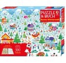 Puzzle&Buch Bunte Winterwelt
