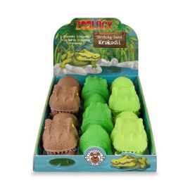 ZOO STRETCHY-SAND  KROKODIL,
