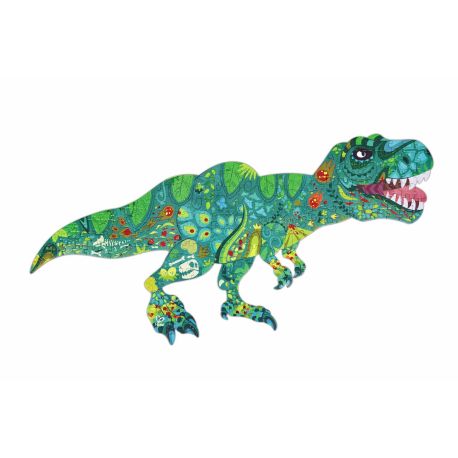 Schimmerpuzzle Dinosaurier