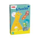 6 erste Puzzles - Tierfamilie