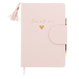 Notizbuch rosa m. Stift