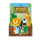 3D-PUZZLE-TIERE SAFARI, 4-FAC