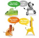 3D-PUZZLE-TIERE SAFARI, 4-FAC