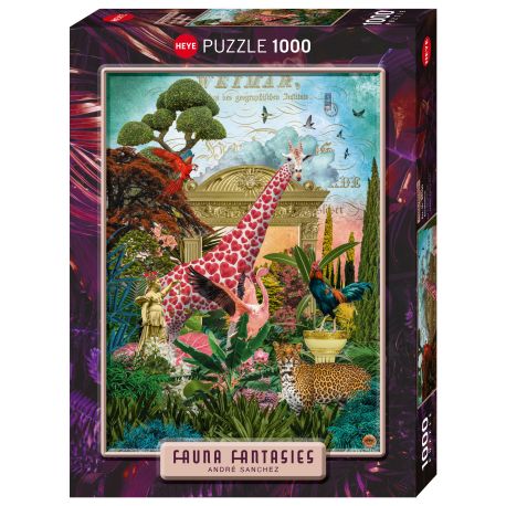 Puz.Fauna Fant.Giraffo 1000