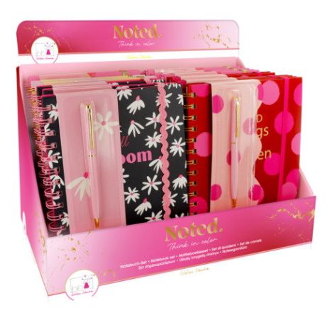 Notizbuch Set mit Stift