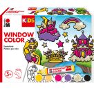 Marabu KiDS Window Color Set Prinzessin, 6 x 25 ml
