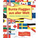 Bunte Flaggen aus der Welt