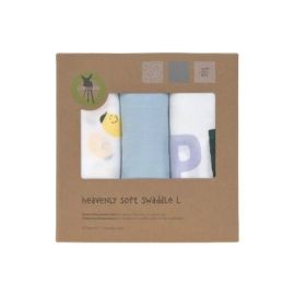 Heavenly soft Swaddle L Happy Fruits Lemon