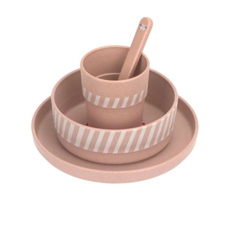 Geschirr-Set PP/Cellulose Tiny Team Cat (Teller, Schüssel, Becher, Löffel)