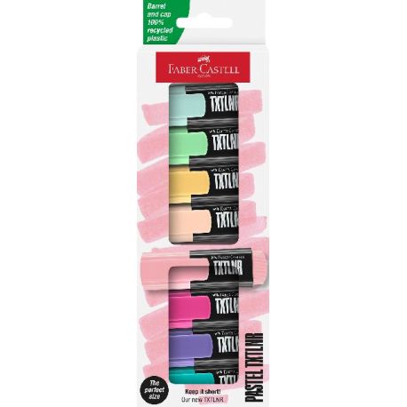 Textmarker TXTLNR Pastell 8er
