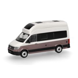 herpa - VW Crafter Grand California 600, candywhite/mojawe beige