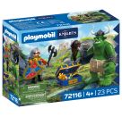 PLAYMOBIL 72116 Troll mit Löwenritterschatz