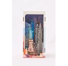 Tiny Adventures New York, Book Nook Miniaturwelt aus Holz zum Zusammenbauen