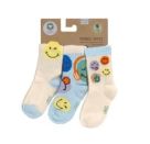 Socken 3 Stk. SmileyWorld® blue, 23-26
