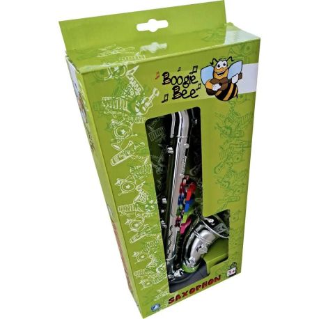Boogie Bee Saxophon silber, 36 cm