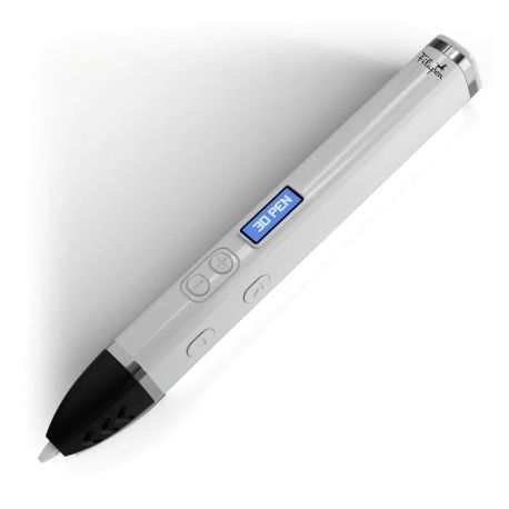 Filapen® Premium 3D Stift Weiss mit 5 Filamenten und Schablonen