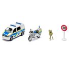 SIKU 2562 VW T6 mit BMW Polizeimotorrad