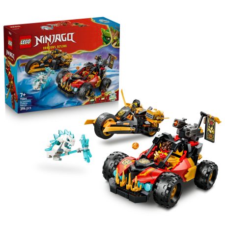 LEGO® NINJAGO® 71864 Kais und Coles Kombi-Flitzer